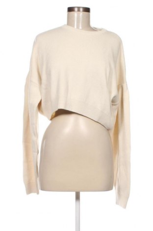 Дамски пуловер NA-KD, Размер L, Цвят Екрю, Цена 10,44 лв.