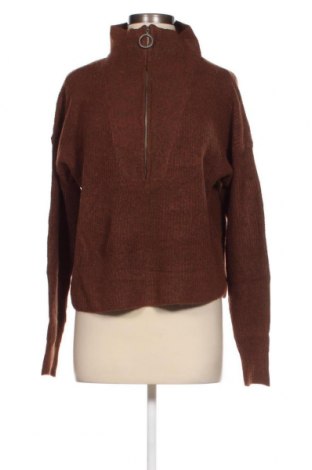 Дамски пуловер Noisy May, Размер M, Цвят Кафяв, Цена 11,50 лв.