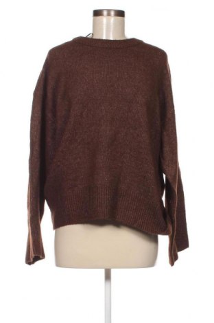 Γυναικείο πουλόβερ Pieces, Μέγεθος M, Χρώμα Καφέ, Τιμή 9,74 €