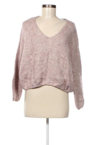 Γυναικείο πουλόβερ Pull&Bear, Μέγεθος S, Χρώμα Ρόζ , Τιμή 2,33 €