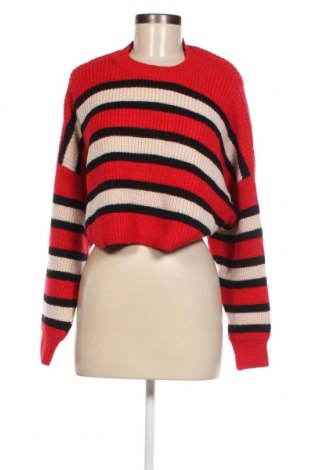 Дамски пуловер Pull&Bear, Размер M, Цвят Многоцветен, Цена 10,12 лв.