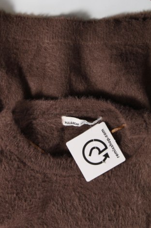 Γυναικείο πουλόβερ Pull&Bear, Μέγεθος L, Χρώμα Καφέ, Τιμή 3,05 €