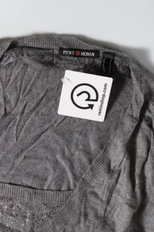 Γυναικείο πουλόβερ Punt Roma, Μέγεθος L, Χρώμα Γκρί, Τιμή 5,38 €