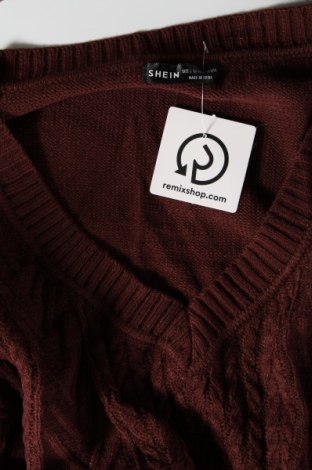 Γυναικείο πουλόβερ SHEIN, Μέγεθος M, Χρώμα Καφέ, Τιμή 23,71 €