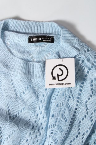 Дамски пуловер SHEIN, Размер M, Цвят Син, Цена 11,96 лв.