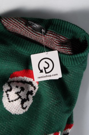 Дамски пуловер SHEIN, Размер XXL, Цвят Зелен, Цена 13,34 лв.