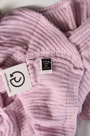 Γυναικείο πουλόβερ SHEIN, Μέγεθος XL, Χρώμα Βιολετί, Τιμή 6,88 €