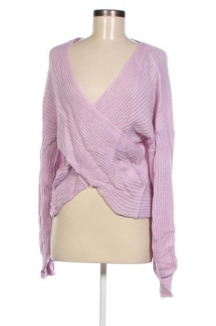 Γυναικείο πουλόβερ SHEIN, Μέγεθος XL, Χρώμα Βιολετί, Τιμή 6,88 €