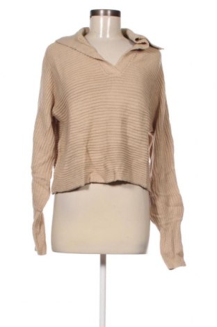 Γυναικείο πουλόβερ SHEIN, Μέγεθος S, Χρώμα  Μπέζ, Τιμή 5,69 €