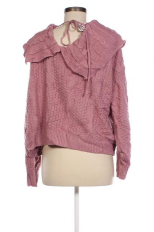 Дамски пуловер SHEIN, Размер XXL, Цвят Розов, Цена 8,74 лв.