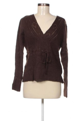 Дамски пуловер Tissaia, Размер XL, Цвят Кафяв, Цена 4,35 лв.