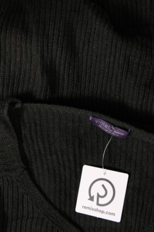 Дамски пуловер Violeta by Mango, Размер S, Цвят Зелен, Цена 4,00 лв.