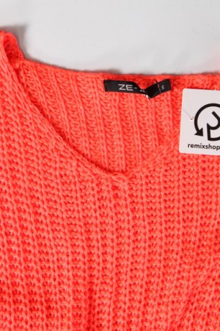 Дамски пуловер Ze-Ze, Размер S, Цвят Оранжев, Цена 3,77 лв.