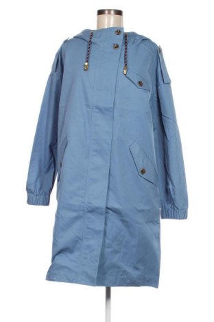 Damen Trench Coat Noa Noa, Größe M, Farbe Blau, Preis € 27,37