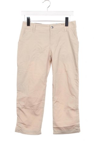 Дамски спортен панталон Columbia, Размер XS, Цвят Бежов, Цена 23,40 лв.