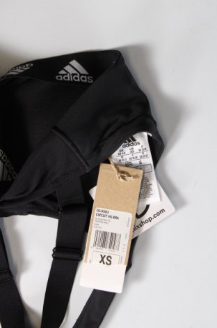 Дамски спортен топ Adidas, Размер XS, Цвят Черен, Цена 79,00 лв.