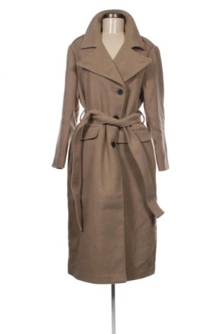 Дамско палто NA-KD, Размер S, Цвят Кафяв, Цена 196,84 лв.