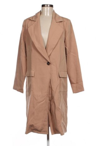 Γυναικείο παλτό SHEIN, Μέγεθος M, Χρώμα  Μπέζ, Τιμή 7,43 €