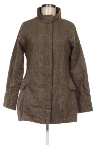 Дамско палто SKFK, Размер M, Цвят Зелен, Цена 9,24 лв.