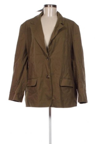 Γυναικείο σακάκι ONLY Carmakoma, Μέγεθος XL, Χρώμα Πράσινο, Τιμή 12,68 €