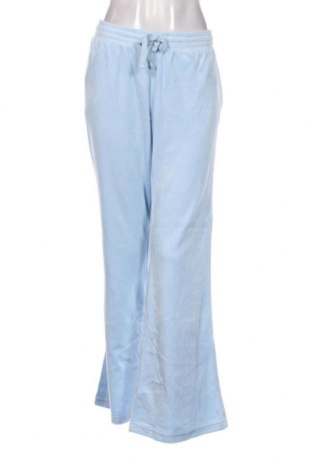 Pantaloni trening de femei Weekday, Mărime L, Culoare Albastru, Preț 37,30 Lei