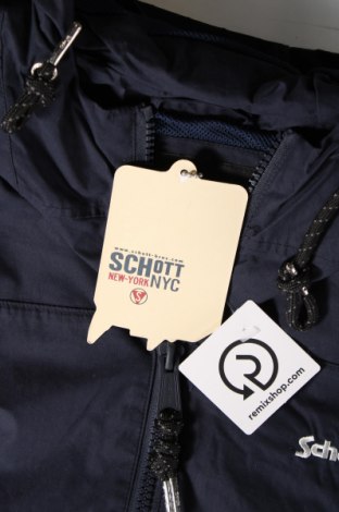 Γυναικείο μπουφάν Schott, Μέγεθος XS, Χρώμα Μπλέ, Τιμή 16,89 €