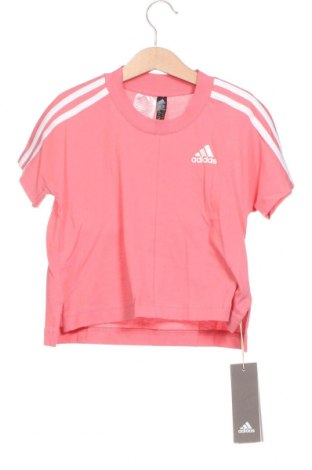 Детска тениска Adidas, Размер 4-5y/ 110-116 см, Цвят Розов, Цена 20,65 лв.