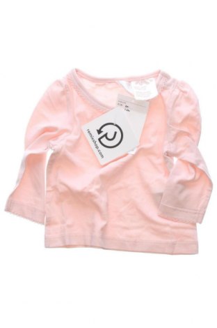Dziecięca bluzka H&M, Rozmiar 1-2m/ 50-56 cm, Kolor Różowy, Cena 22,07 zł
