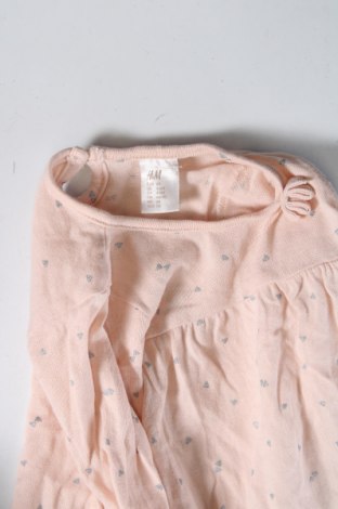 Kinder Shirt H&M, Größe 6-9m/ 68-74 cm, Farbe Rosa, Preis 1,99 €