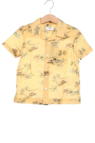 Детска риза Cyrillus, Размер 4-5y/ 110-116 см, Цвят Жълт, Цена 26,70 лв.