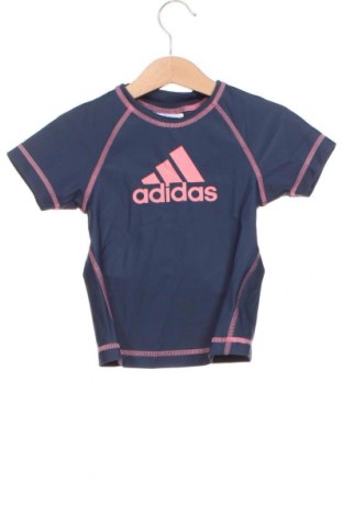 Kinder Sportbluse Adidas, Größe 2-3y/ 98-104 cm, Farbe Blau, Preis 5,34 €