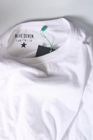 Dziecięcy T-shirt Blue Seven, Rozmiar 5-6y/ 116-122 cm, Kolor Biały, Cena 36,33 zł
