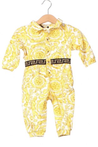 Детски гащеризон Versace, Размер 9-12m/ 74-80 см, Цвят Жълт, Цена 94,75 лв.