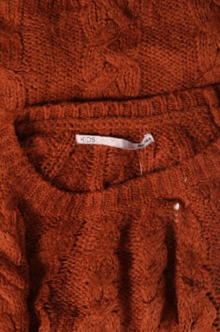 Детски пуловер ONLY Kids, Размер 12-13y/ 158-164 см, Цвят Кафяв, Цена 4,48 лв.