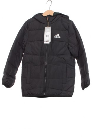 Детско яке Adidas, Размер 6-7y/ 122-128 см, Цвят Черен, Цена 259,00 лв.