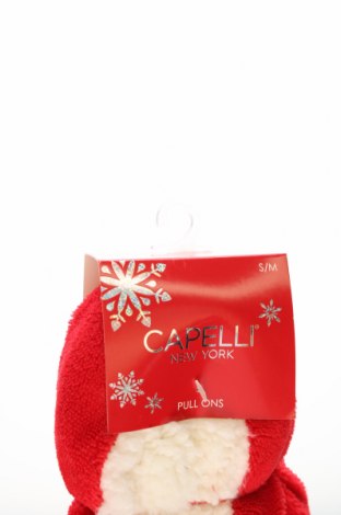 Домашни пантофи Capelli New York, Размер 35, Цвят Червен, Цена 10,99 лв.