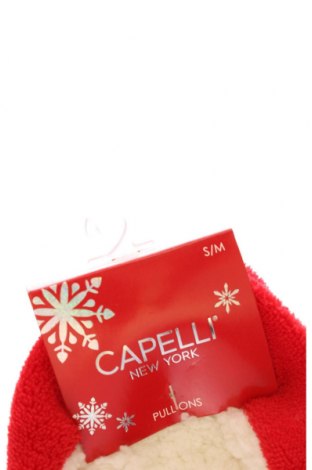 Домашни пантофи Capelli New York, Размер 35, Цвят Червен, Цена 10,99 лв.