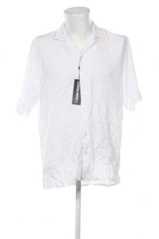 Ανδρικό πουκάμισο Denim Project, Μέγεθος XXL, Χρώμα Λευκό, Τιμή 11,13 €