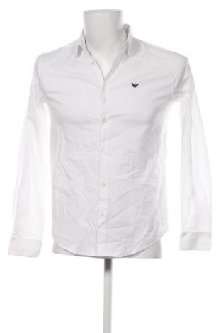 Ανδρικό πουκάμισο Emporio Armani, Μέγεθος M, Χρώμα Λευκό, Τιμή 59,85 €