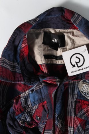 Herrenhemd H&M, Größe M, Farbe Mehrfarbig, Preis 3,71 €