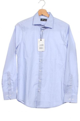 Ανδρικό πουκάμισο Piazza Italia, Μέγεθος XS, Χρώμα Μπλέ, Τιμή 2,76 €