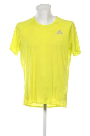 Herren T-Shirt Adidas, Größe L, Farbe Gelb, Preis 29,90 €