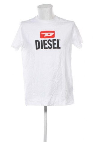 Ανδρικό t-shirt Diesel, Μέγεθος L, Χρώμα Λευκό, Τιμή 79,90 €