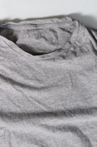 Herren T-Shirt Pier One, Größe S, Farbe Grau, Preis 10,82 €