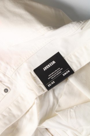 Herren Jeans Weekday, Größe M, Farbe Weiß, Preis 42,78 €