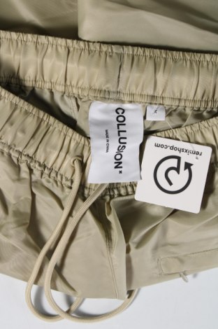 Ανδρικό κοντό παντελόνι Collusion, Μέγεθος M, Χρώμα Πράσινο, Τιμή 3,97 €