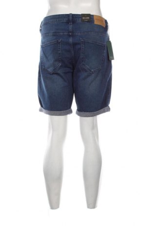Pantaloni scurți de bărbați Only & Sons, Mărime XL, Culoare Albastru, Preț 131,58 Lei