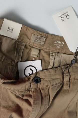 Pantaloni scurți de bărbați Q/S by S.Oliver, Mărime S, Culoare Bej, Preț 24,80 Lei