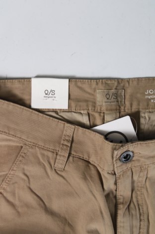 Ανδρικό κοντό παντελόνι Q/S by S.Oliver, Μέγεθος S, Χρώμα  Μπέζ, Τιμή 4,49 €