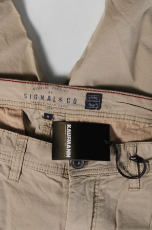 Ανδρικό κοντό παντελόνι Signal, Μέγεθος M, Χρώμα  Μπέζ, Τιμή 44,85 €